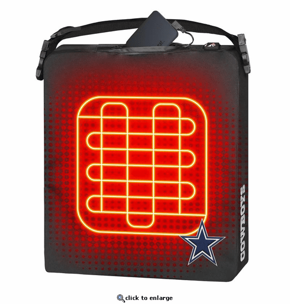ActionHeat Dallas Cowboys 5V Battery Heated Seat Cushion