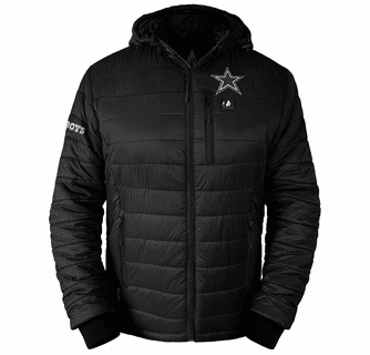 ActionHeat Dallas Cowboys 5V Men's Puffer Battery Heated Jacket