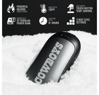 ActionHeat Dallas Cowboys Rechargeable Hand Warmer