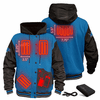 ActionHeat Detroit Lions 5V Battery Heated Varsity Jacket