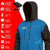 ActionHeat Detroit Lions 5V Battery Heated Varsity Jacket