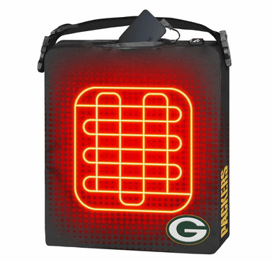 ActionHeat Green Bay Packers 5V Battery Heated Seat Cushion