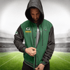 ActionHeat Green Bay Packers 5V Battery Heated Varsity Jacket