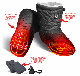ActionHeat Indoor/Outdoor Heated Booties