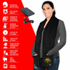 ActionHeat Iowa Hawkeyes 5V Battery Heated Scarf