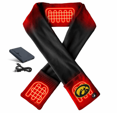 ActionHeat Iowa Hawkeyes 5V Battery Heated Scarf