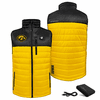 ActionHeat Iowa Hawkeyes 5V Men's Colorblock Puffer Battery Heated Vest