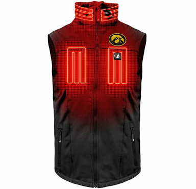 ActionHeat Iowa Hawkeyes 5V Men's Softshell Battery Heated Vest