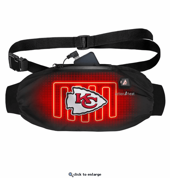 ActionHeat Kansas City Chiefs 5V Battery Heated Hand Muff