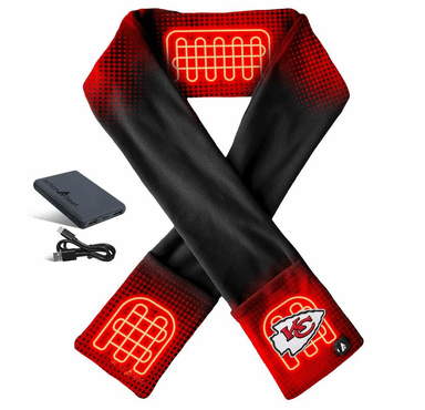 ActionHeat Kansas City Chiefs 5V Battery Heated Scarf
