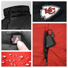 ActionHeat Kansas City Chiefs 5V Men's Colorblock Puffer Battery Heated Vest