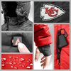 ActionHeat Kansas City Chiefs 5V Women's Colorblock Puffer Battery Heated Jacket