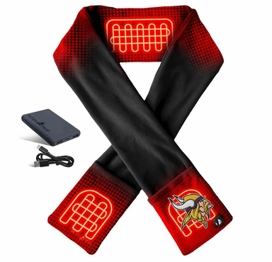 ActionHeat Minnesota Vikings 5V Battery Heated Scarf