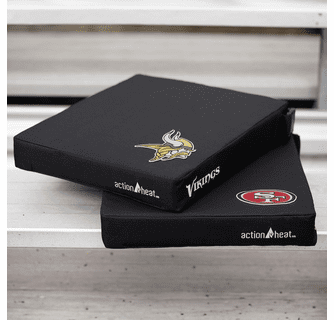 ActionHeat Minnesota Vikings 5V Battery Heated Seat Cushion