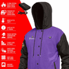 ActionHeat Minnesota Vikings 5V Battery Heated Varsity Jacket