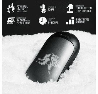 ActionHeat Minnesota Vikings Rechargeable Hand Warmer