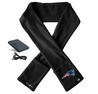 ActionHeat New England Patriots 5V Battery Heated Scarf