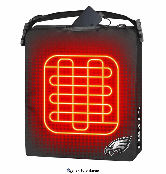 ActionHeat Philadelphia Eagles 5V Battery Heated Seat Cushion