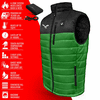 ActionHeat Philadelphia Eagles 5V Men's Colorblock Puffer Battery Heated Vest