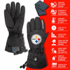 ActionHeat Pittsburgh Steelers 5V Battery Heated Gloves