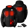 ActionHeat Pittsburgh Steelers 5V Men's Puffer Battery Heated Jacket
