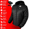 ActionHeat Pittsburgh Steelers 5V Men's Puffer Battery Heated Jacket