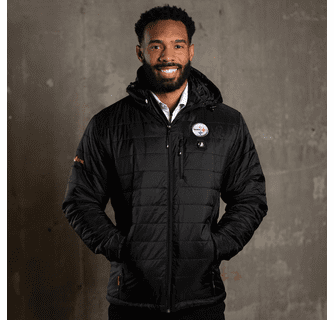 ActionHeat Pittsburgh Steelers 5V Men's Puffer Battery Heated Jacket