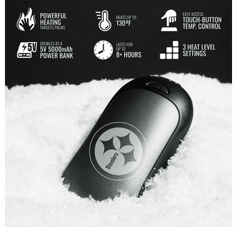 ActionHeat Pittsburgh Steelers Rechargeable Hand Warmer