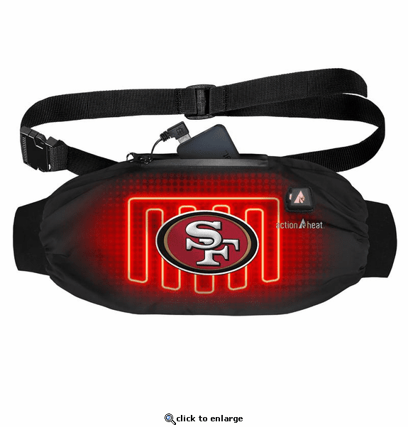 ActionHeat San Francisco 49ers 5V Battery Heated Hand Muff
