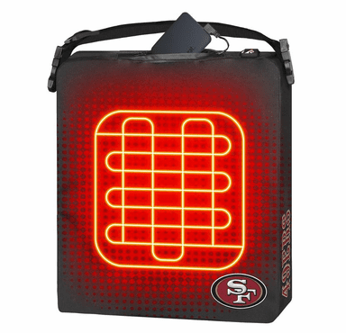 ActionHeat San Francisco 49ers 5V Battery Heated Seat Cushion