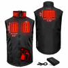 ActionHeat San Francisco 49ers 5V Men's Softshell Battery Heated Vest