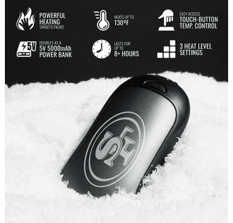 ActionHeat San Francisco 49ers Rechargeable Hand Warmer