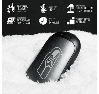 ActionHeat Seattle Seahawks Rechargeable Hand Warmer