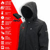 ActionHeat Tampa Bay Buccaneers 5V Men's Softshell Battery Heated Jacket