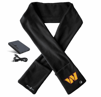 ActionHeat Washington Commanders 5V Battery Heated Scarf