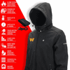 ActionHeat Washington Commanders 5V Men's Softshell Battery Heated Jacket