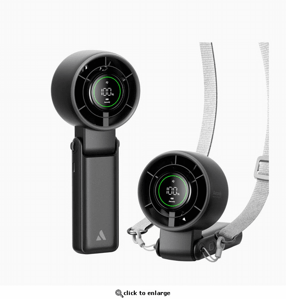 Aecooly Portable Handheld Fan Halo 02