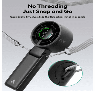 Aecooly Portable Handheld Fan Halo 02
