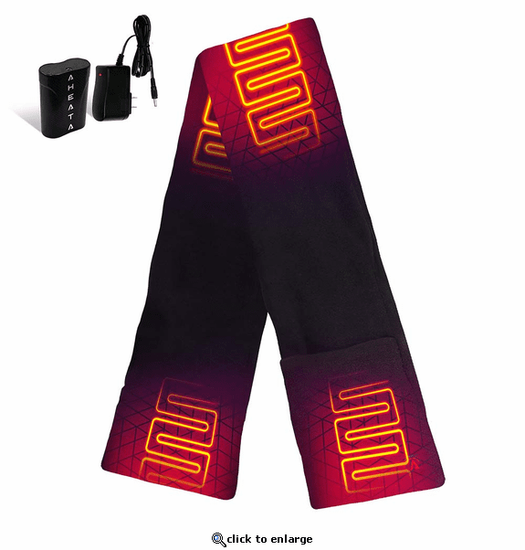 Aheata 7V Battery Heated Fleece Scarf