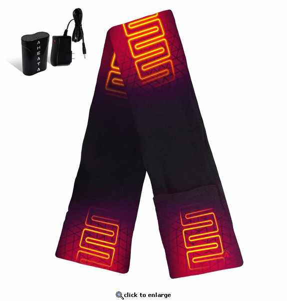 Aheata 7V Battery Heated Fleece Scarf