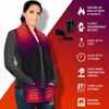 Aheata 7V Battery Heated Fleece Scarf