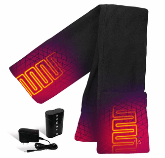 Aheata 7V Battery Heated Fleece Scarf