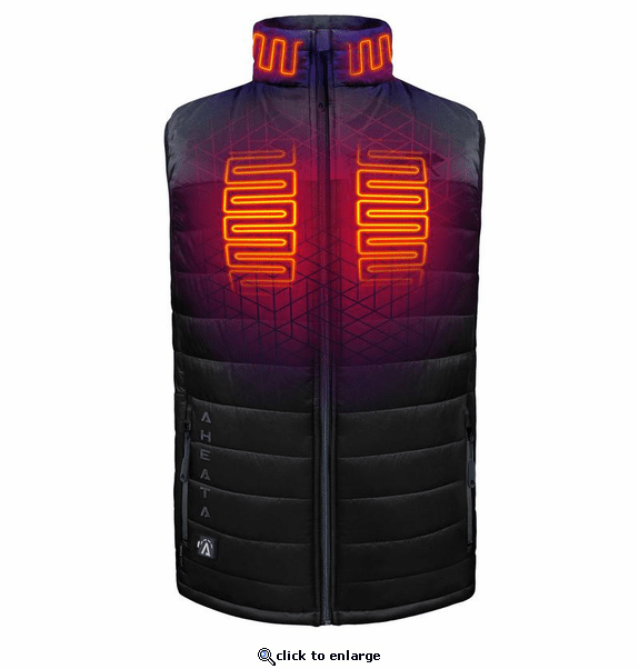 Aheata 7V Men's Heated Vest with Battery Pack