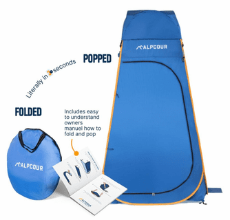 Alpcour Portable Pop Up Tent