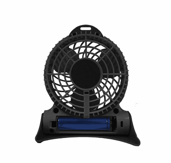 Alphacool 4" Rechargeable Personal Fan - Portable Cooling Fan for Home and Outdoors