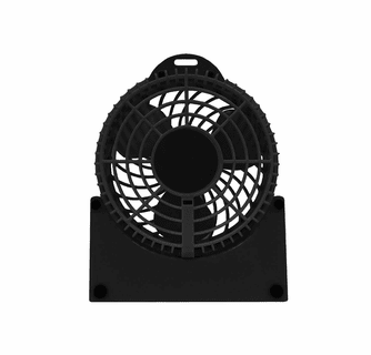 Alphacool 4" Rechargeable Personal Fan - Portable Cooling Fan for Home and Outdoors