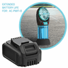 AlphaCool Extended Life 10,000 mAh Battery for Portable High-Velocity Misting Fan