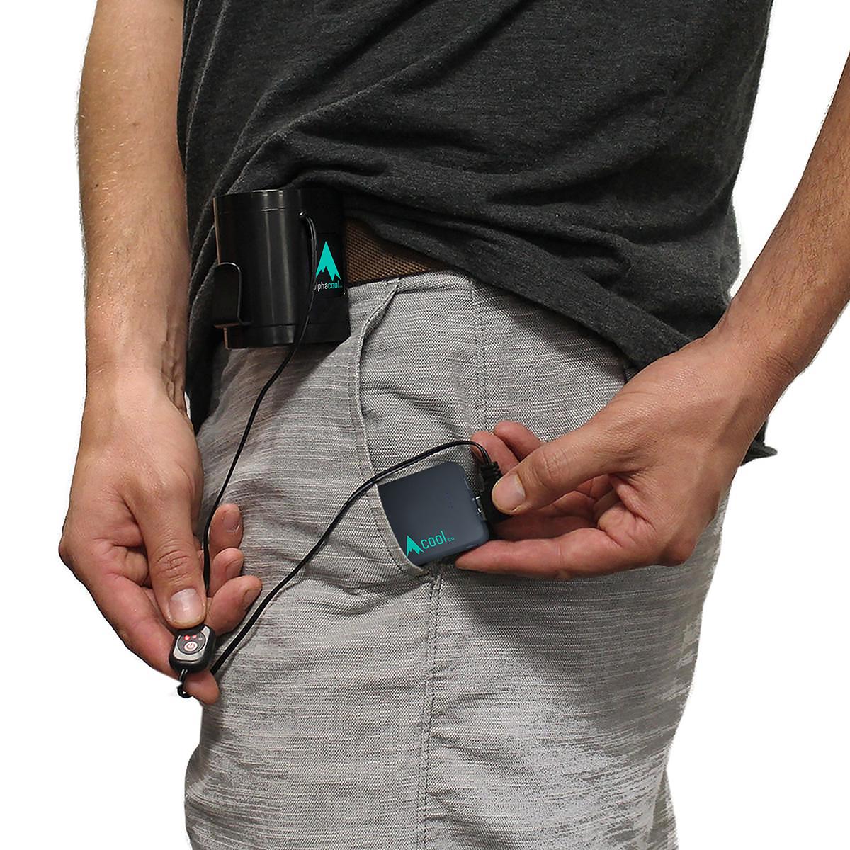 AlphaCool Portable Clip On Belt Fan Clip On Fans