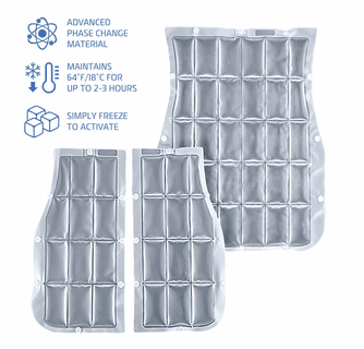 AlphaCool Tundra Phase Change Cooling Vest - Extra Inserts