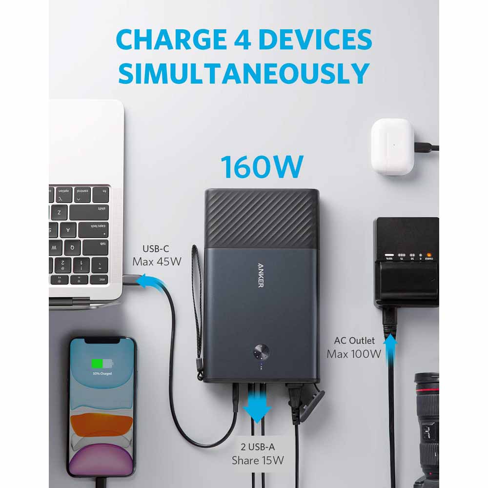 Anker 511 PowerHouse Portable Charger 87.6Wh/90 My Cooling Store